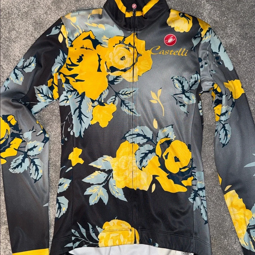 🔥CASTELLI Scambio Long Sleeve Jersey Womens Size Small - Picture 10 of 10